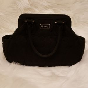 Vera Bradley black tote bag